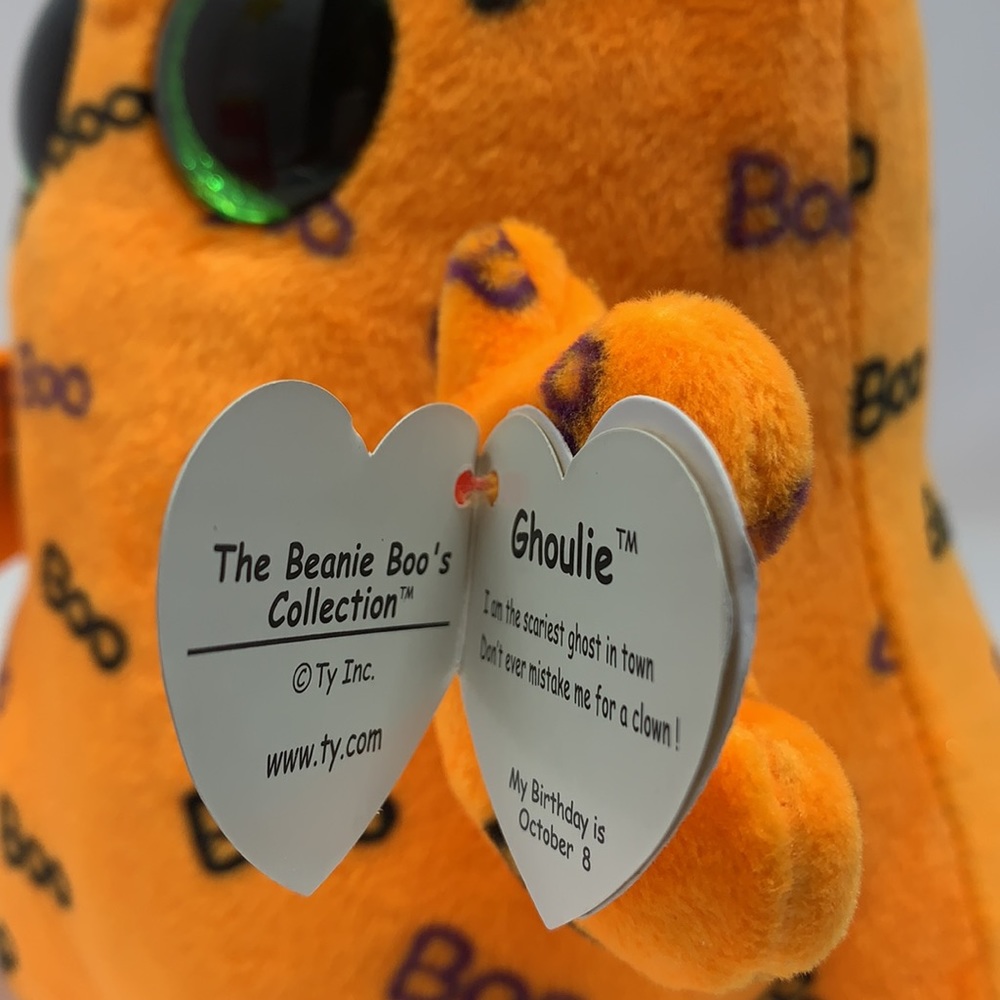Boo Ghoulie Ty Halloween stuffed doll big eyes - Picture 8 of 16